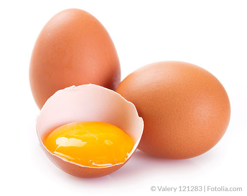 Durch Jod-Anreicherung der Futtermittel von Geflügel steigt der Jodgehalt im Ei deutlich.